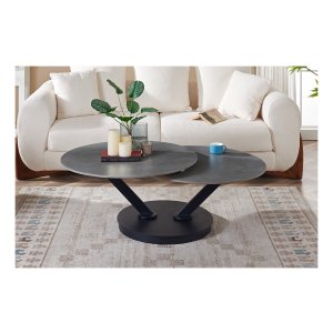 Salontafel - Draaibaar - Lichtgrijs - Nara