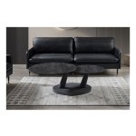 Salontafel - Rond Draaibaar - Donkergrijs