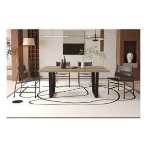 Tafel - Robuust - Industrieel - Bruin