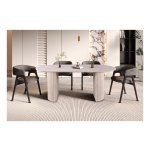 Tafel - Ovaal - Travertin Beige
