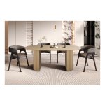 Eettafel - Eikenhouten - Ovaal - Natuurlijk eiken