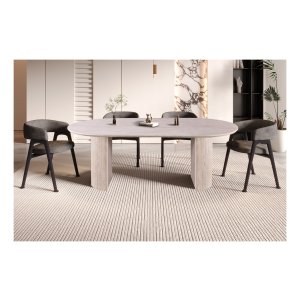 Tafelblad - Ovaal - Travertin Beige - Stijlvol en trendy