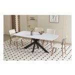 Eettafel - Ovaal - Stenen - Grijs