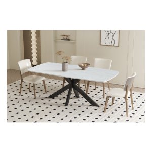 Eettafel - Ovaal - Stenen - Grijs