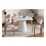 Tafel - Ronde - Cement Ecru