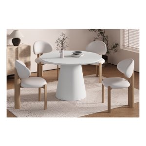 Tafel - Ronde - Cement Ecru