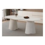 Tafel - Organisch Cementkleurig - Modern - Stijlvol
