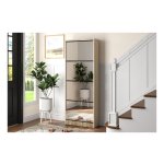 Opbergmeubels - Schoenenkast - Spiegel - 4 laden - Sonoma