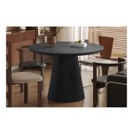 Tafel - Ronde vorm - Donkerbruin – Miklos