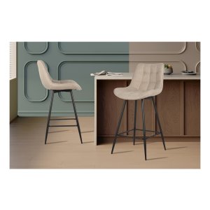 Stoel - Comfortabel - Stijlvol - Lichtgrijs