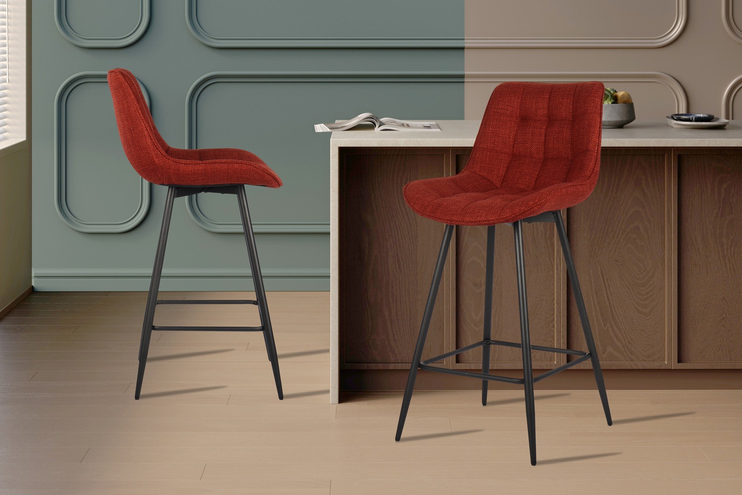 Barkruk- Stijlvol - Rood