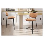 Kruk - Staand - Stof - Oranje