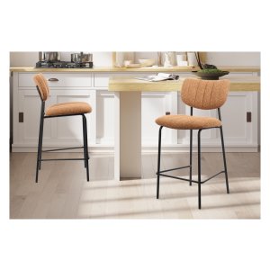 Kruk - Staand - Stof - Oranje