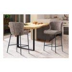 Tellerstoel - Luxe - Zacht - Zandkleurig