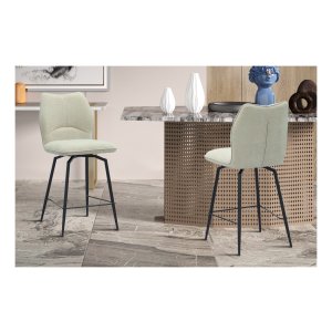 Barkruk - Draaibaar - Stof Ote Sea - Ecru