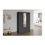 Kledingkast - Ruim - Modern - Donkergrijs