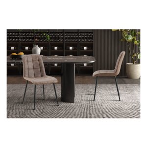 Stoel - Vintage - Bruin - PU