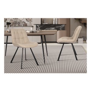 Stoel - Comfortabele - Unieke - Beige/Lichtgrijs