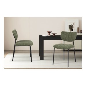 Comfortabele Stoel - Zachte Stof - Groen