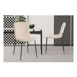 Stoel - Katoen - Beige – Corduroy