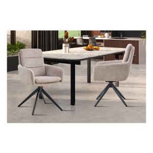 Kantoor - Draaistoel - Stof - Zand - Raven