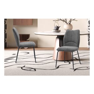 Stoelrugleuning - Comfortabel en ergonomisch - Grijs