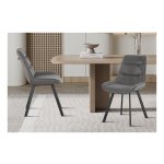 Stoel - Comfortabel - Stijlvol - Grijs