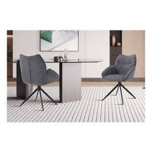 Kantoorstoelen - Draaistoel - Ergonomisch – Comfortabel - Donkergrijs