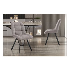 Stoel - Stijlvol - Comfortabel - Lichtgrijs