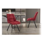 Stoelrugsteun - Ergonomisch - Verstelbaar - Rood