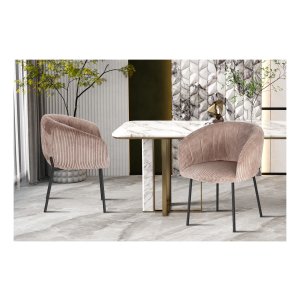 Stoel - Corduroy - Zandkleurig – Hyper - Zand