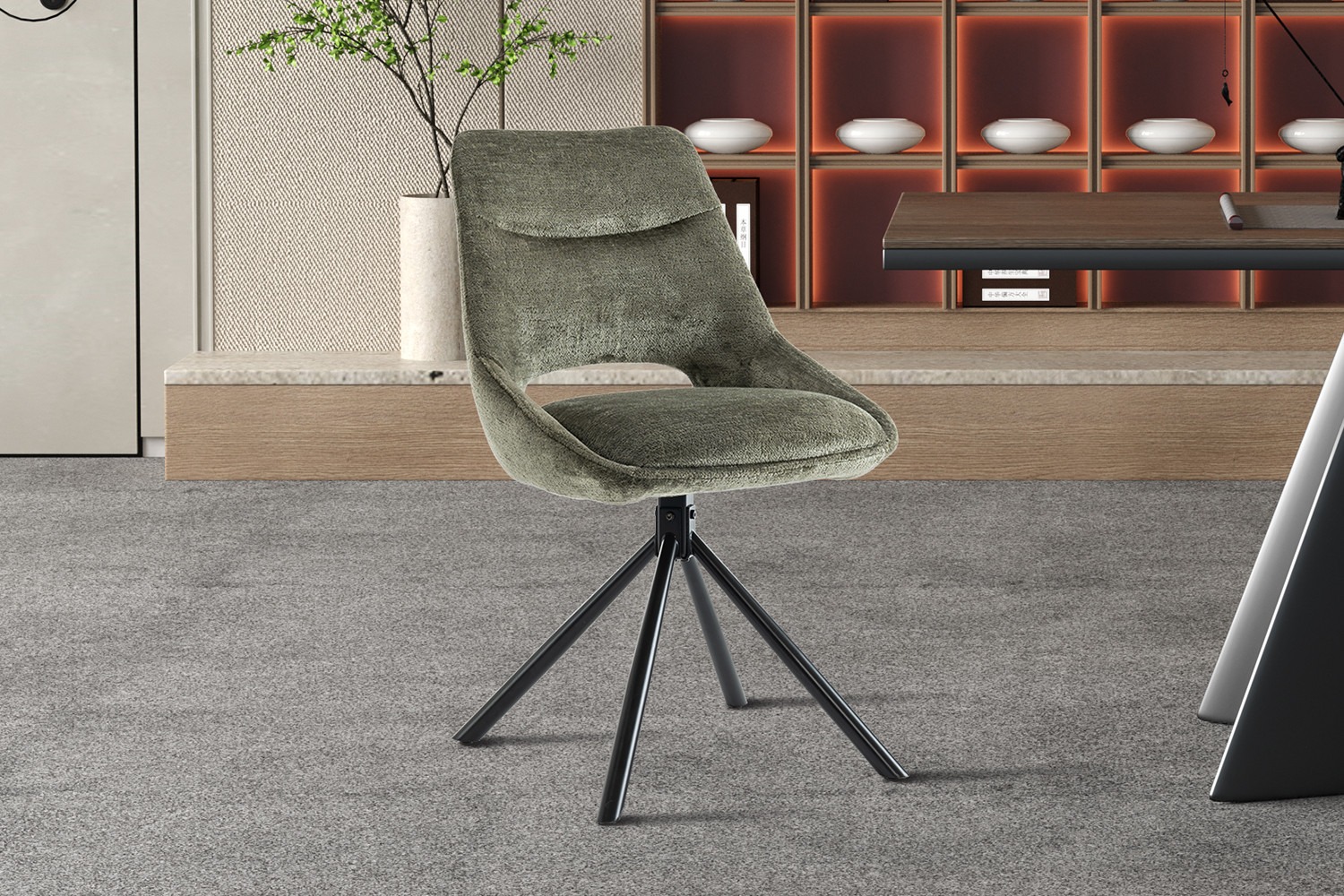 Stoel - Comfortabel - Groen