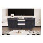 Tv-meubel - Stijlvol - Donkerbruin