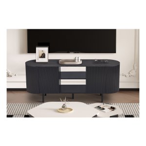 Tv-meubel - Stijlvol - Donkerbruin