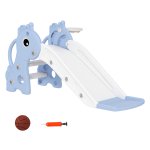 Glijbaan - Kinderglijbaan - Giraffenvorm - Blauw