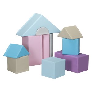 Klim en Speel Bouwset - Bouwset - Zacht Schuim – Kunstleer – Vrolijke