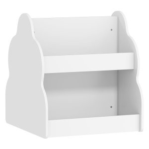 Boekenrek - Kinderen - Wieltjes - Wit