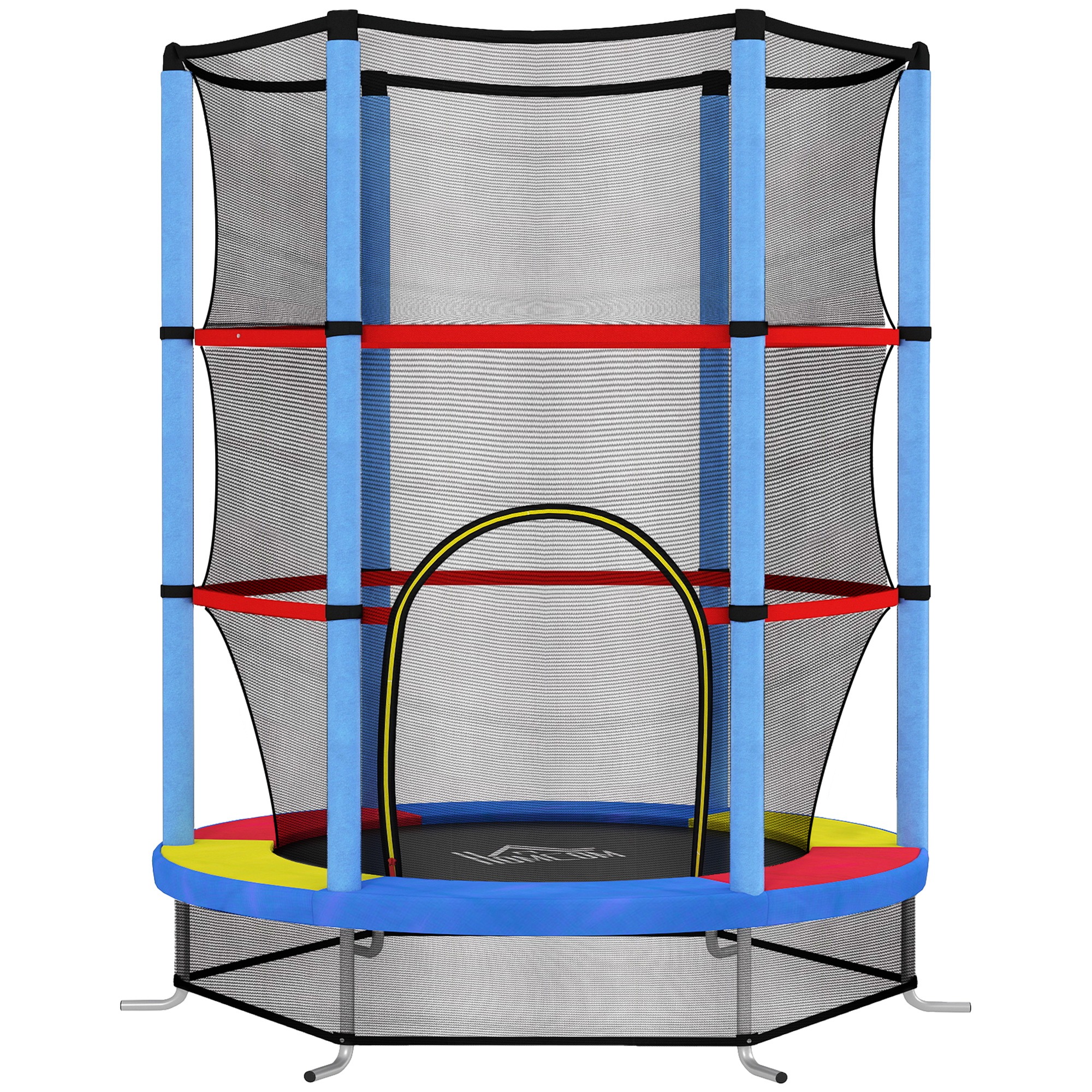 Kindercategorie - Trampoline - Veiligheidsnet - Kleurrijk