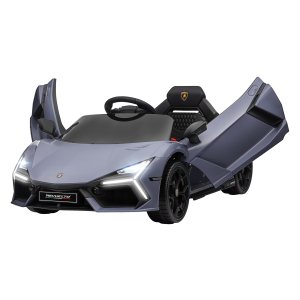 Kinderauto - Elektrisch en op afstand bestuurbaar - Grijs