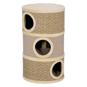 Krabpaal - Drie verdiepingen - Sisal - Khaki/Bruin