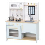 Speelkeuken - Complete set - Magnetron - Blauw