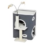 Krabpaal - Top ligvlak - Tweeverdiepingen huis - Grijs