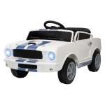 Kinderauto - Elektrisch - Afstandsbediening - Wit