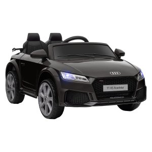 Speelgoed - Kinderauto met LED-verlichting en afstandsbediening - Zwart