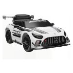 Kinderauto - Elektrisch - LED-verlichting - Wit