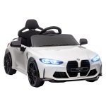 Kinderauto - Elektrisch - Geluid & licht - Wit