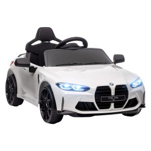 Kinderauto - Elektrisch - Geluid & licht - Wit