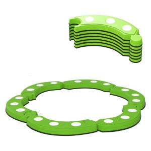 Kindersport - Evenwichtsbalk - Sensorische verhogingen - Groen