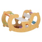 Speeltoestel - Klimrek en Schommel in één - Voor kinderen - Naturel