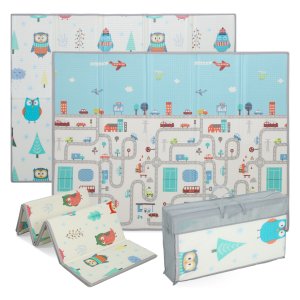 Speelmat - Dierenprint - Antislip - Comfort - Grijs